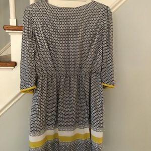 Women’s Boden dress! Navy/yellow size 10P
